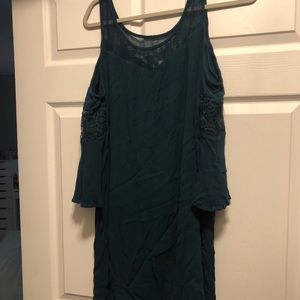 Cato dress dark green